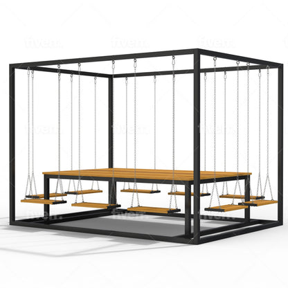 10 Sitzer Schaukeltisch