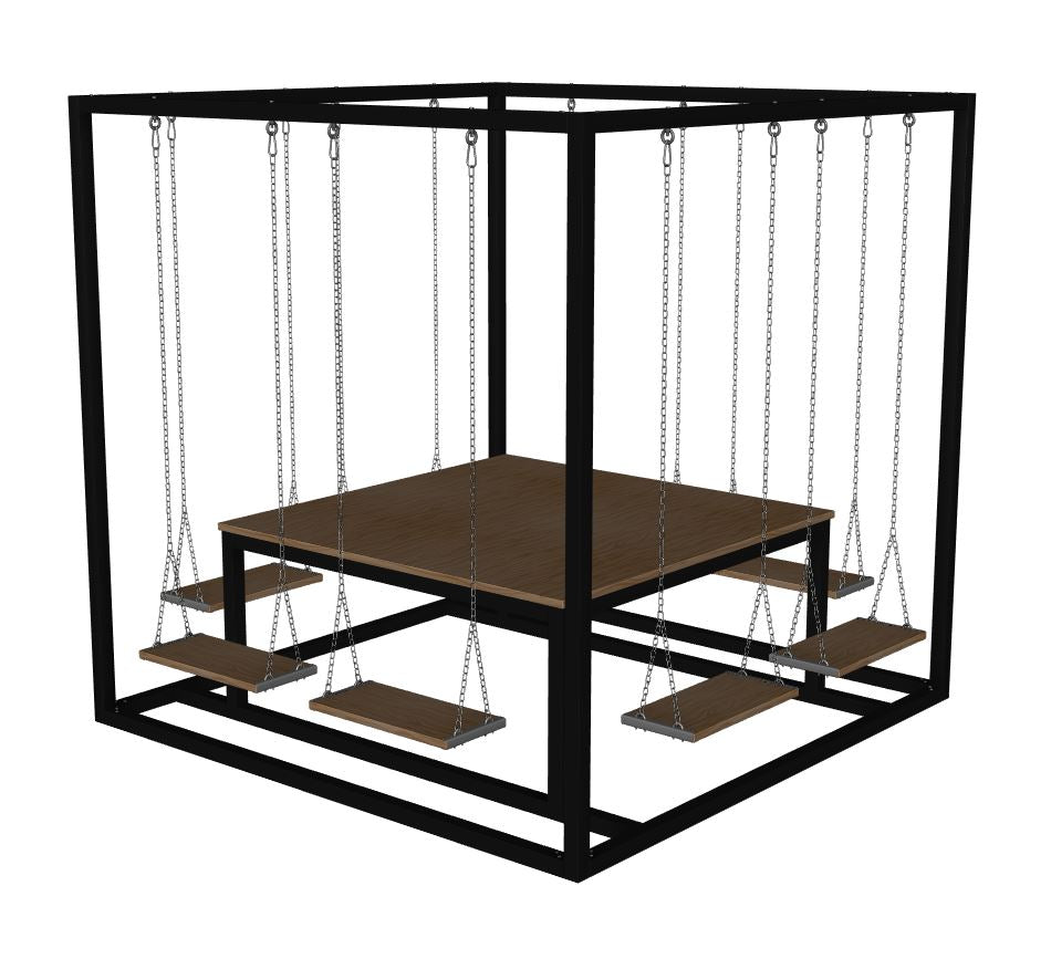 8 Sitzer Schaukeltisch