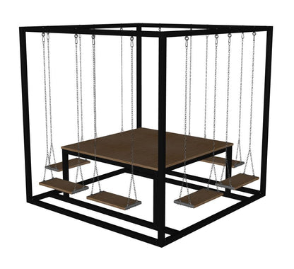 8 Sitzer Schaukeltisch