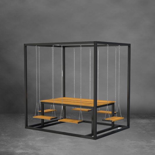 6 Sitzer Schaukeltisch