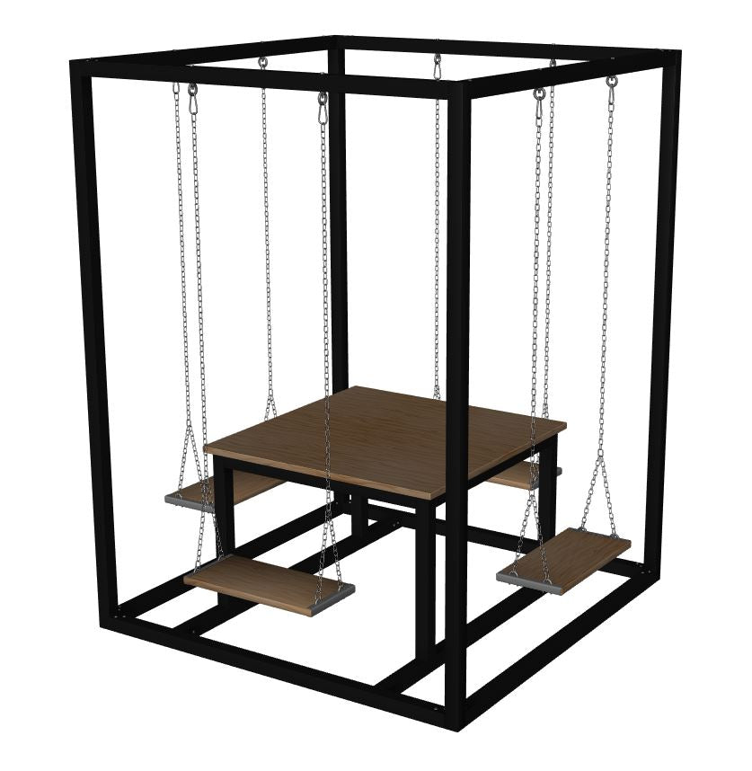 4 Sitzer Schaukeltisch