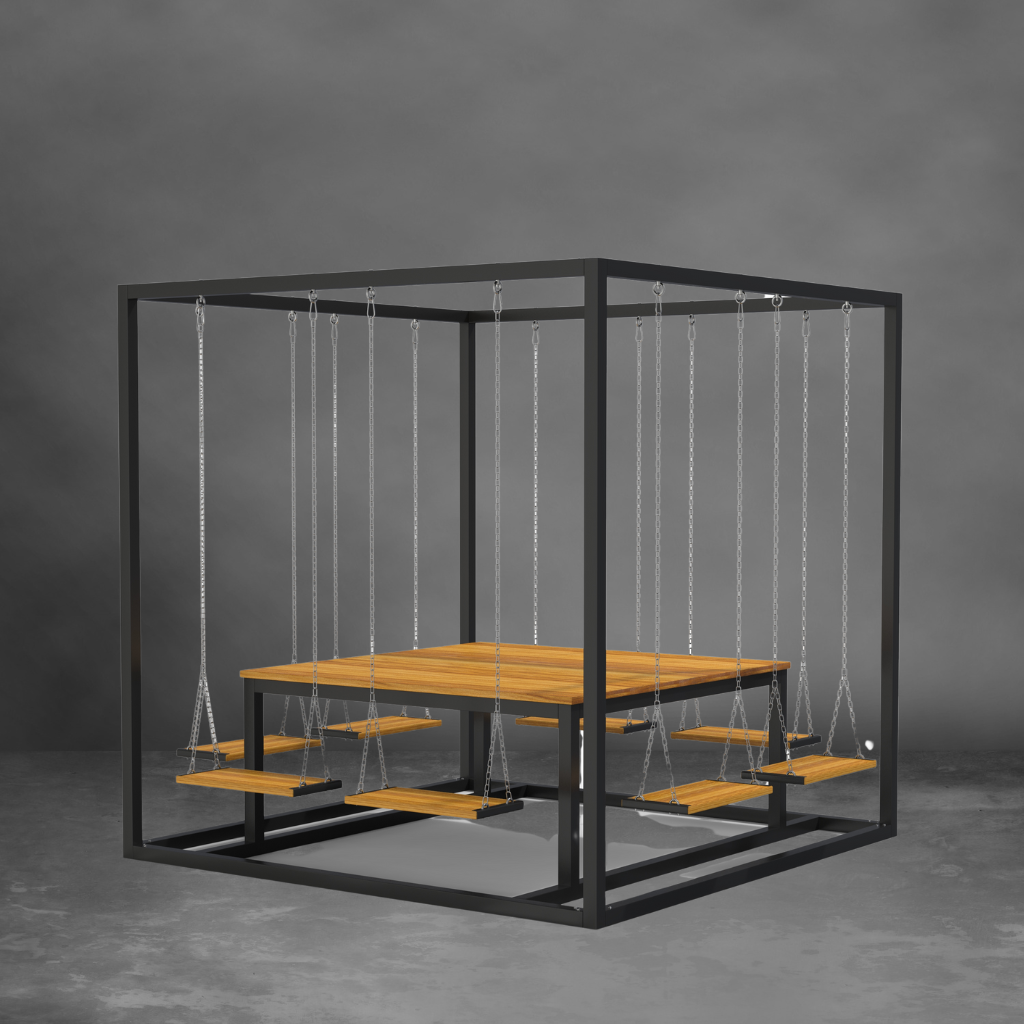 8 Sitzer Schaukeltisch