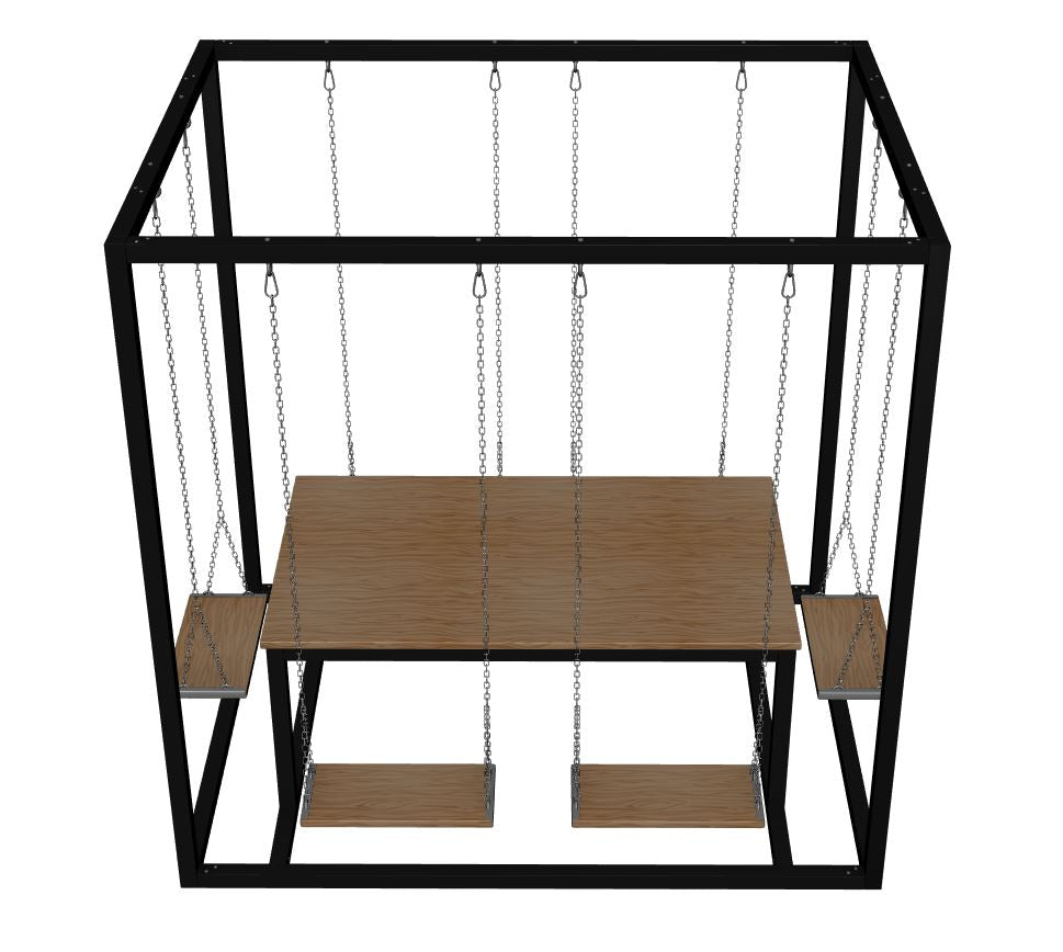 6 Sitzer Schaukeltisch