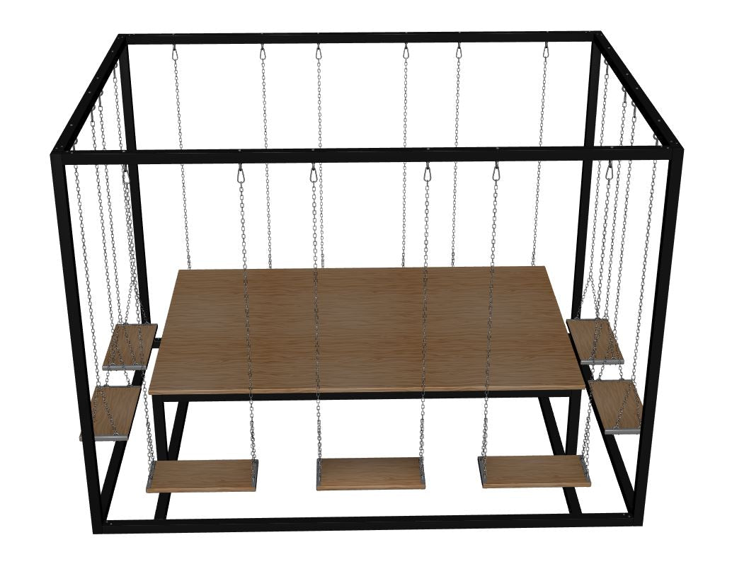 10 Sitzer Schaukeltisch