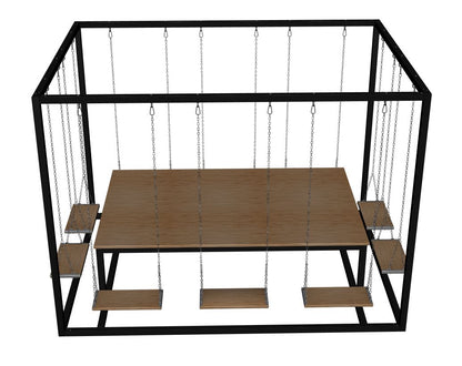 10 Sitzer Schaukeltisch