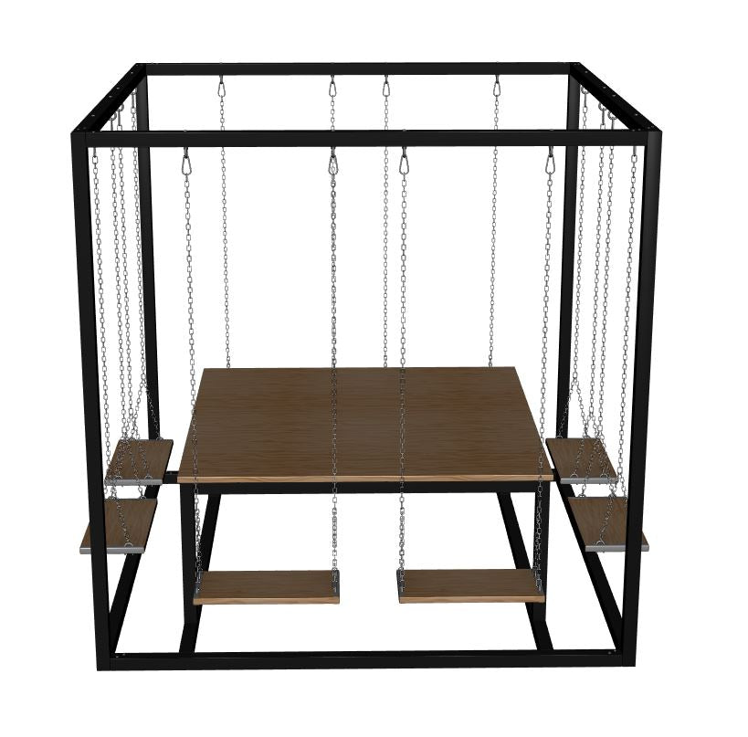 8 Sitzer Schaukeltisch