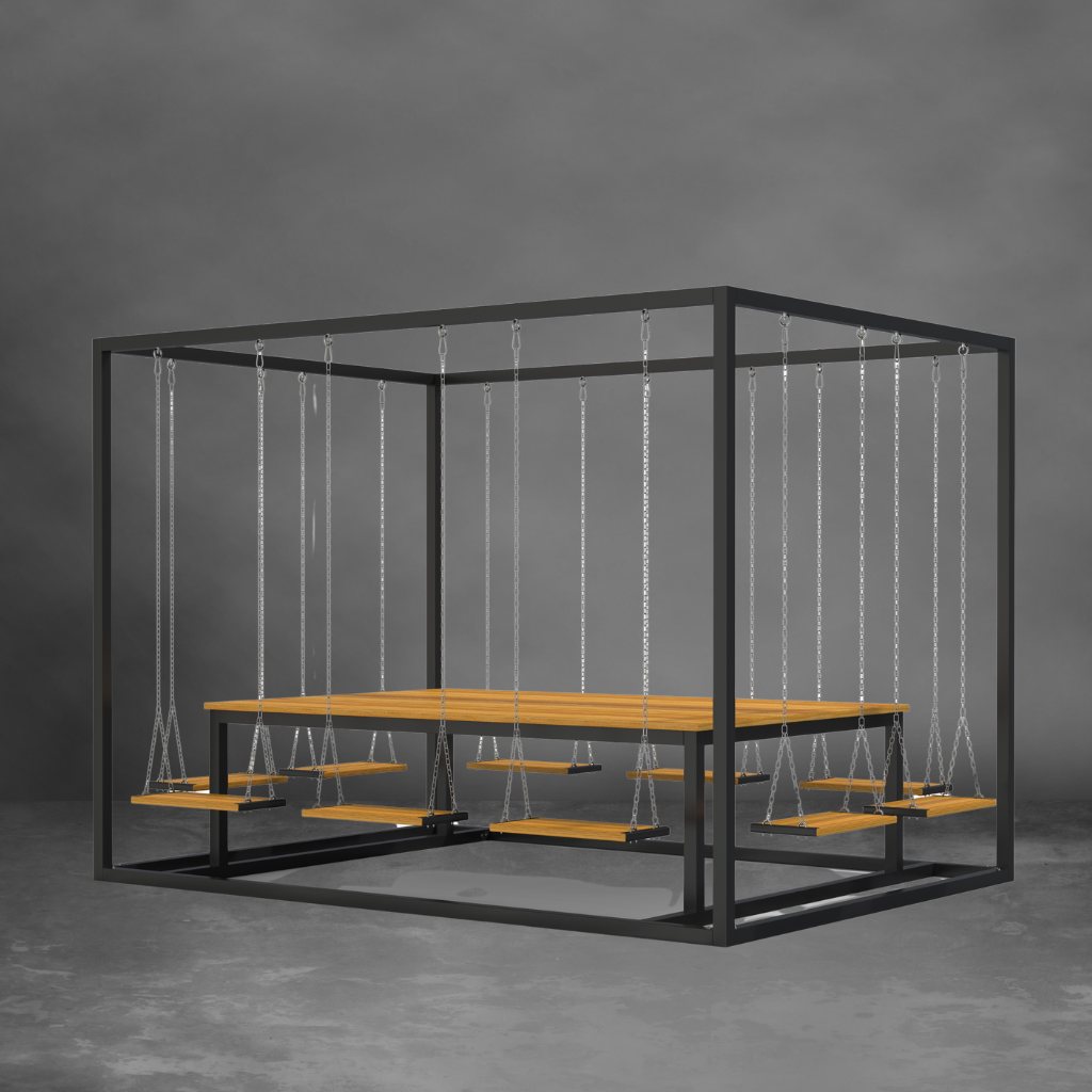 10 Sitzer Schaukeltisch