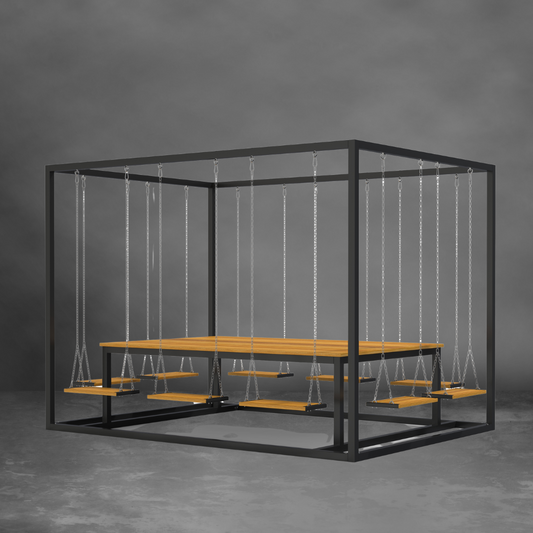 10 Sitzer Schaukeltisch