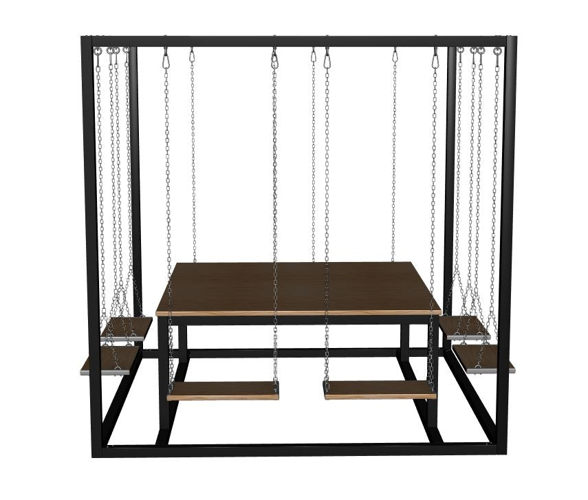 8 Sitzer Schaukeltisch