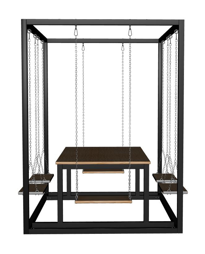 6 Sitzer Schaukeltisch