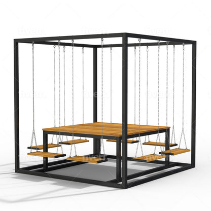 8 Sitzer Schaukeltisch